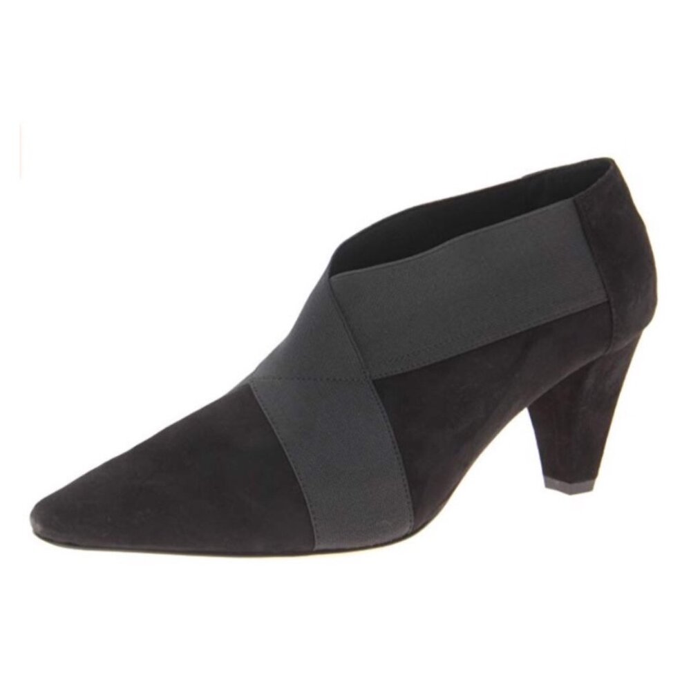 Bella Vita Wesley Black Suede Heels 2.5" size 12